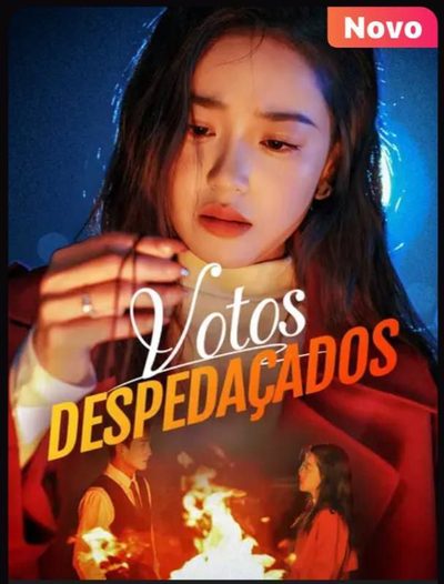 Capa da minissérie Votos despedaçados