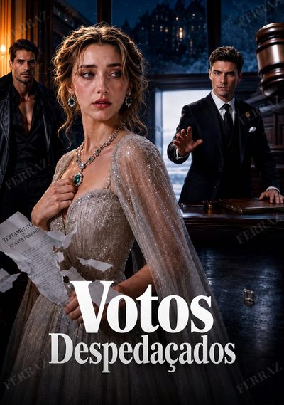 Capa da minissérie Votos Despedaçados