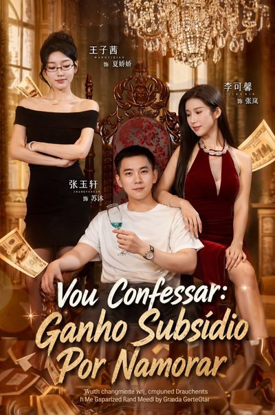 Capa da minissérie Vou Confessar: Ganho Subsídio Por Namorar ME PAGAM PARA NAMORAR