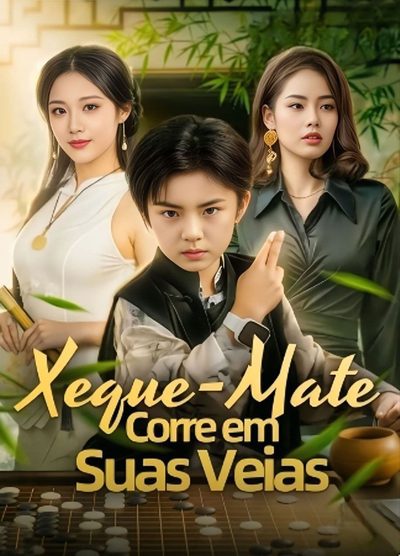 Capa da minissérie Xeque-mate Corre em Suas Veias